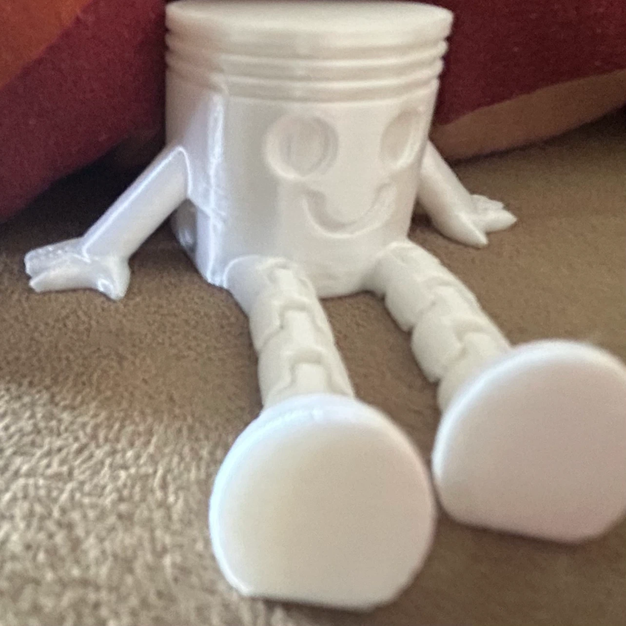 3D Printed Articulated Piston Man - photo 3