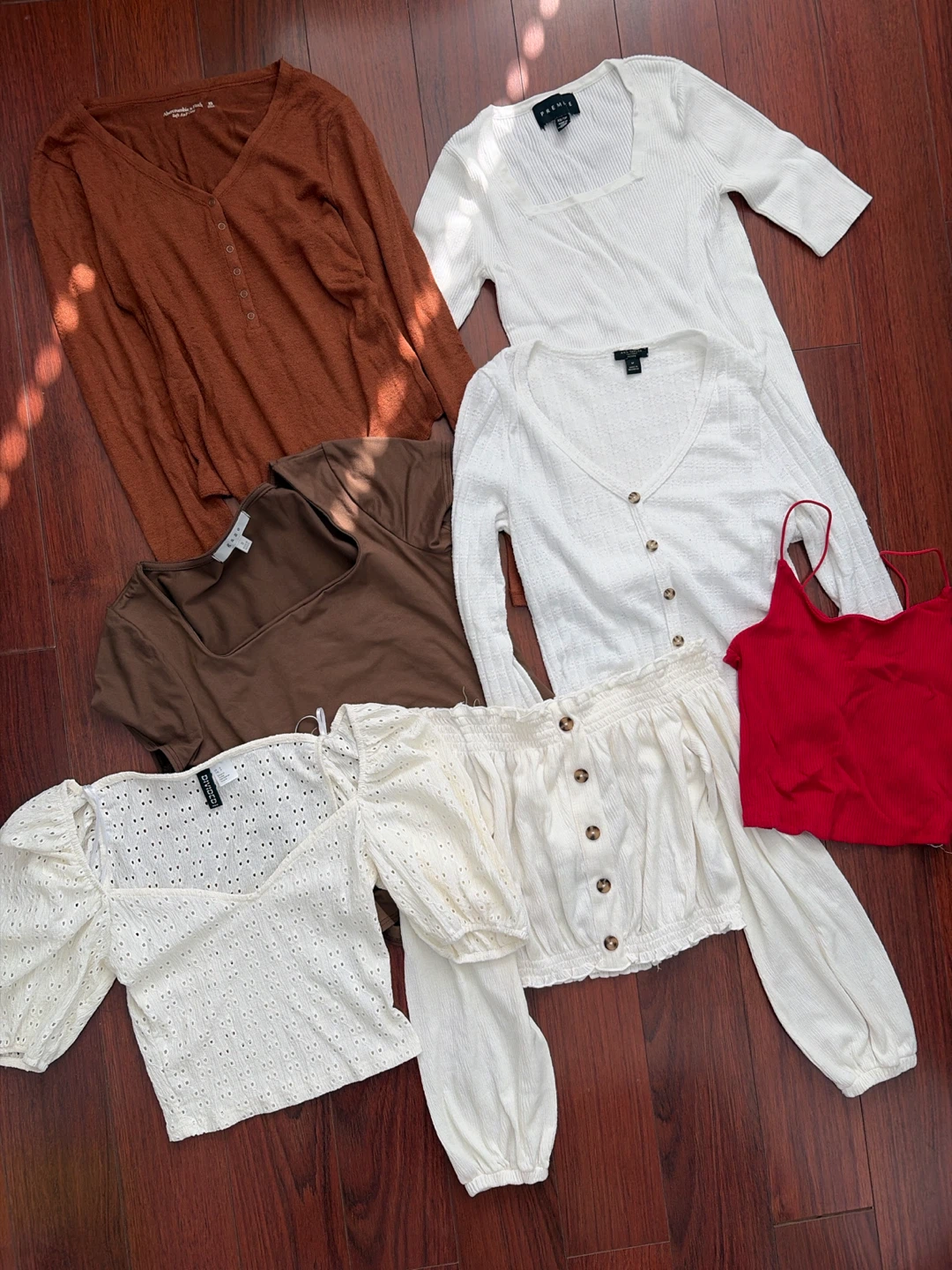 XS/S Top Bundle: Abercrombie, Garage, H&M & more
