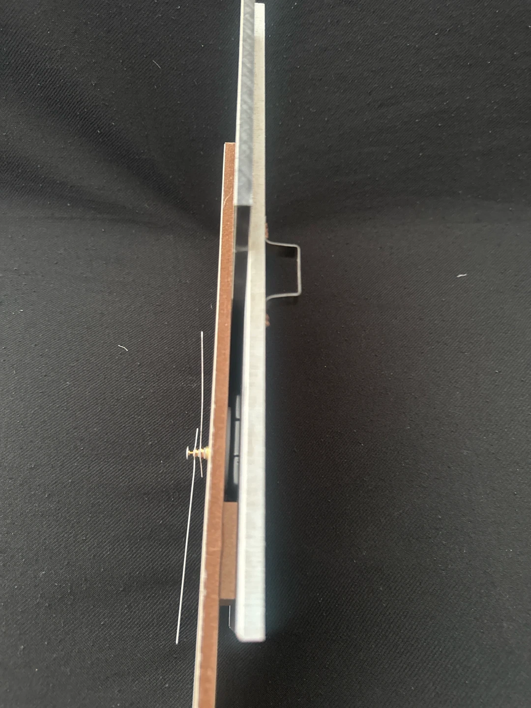 Westclox Wall Clock - Wood Grain and Marble Look - photo 3