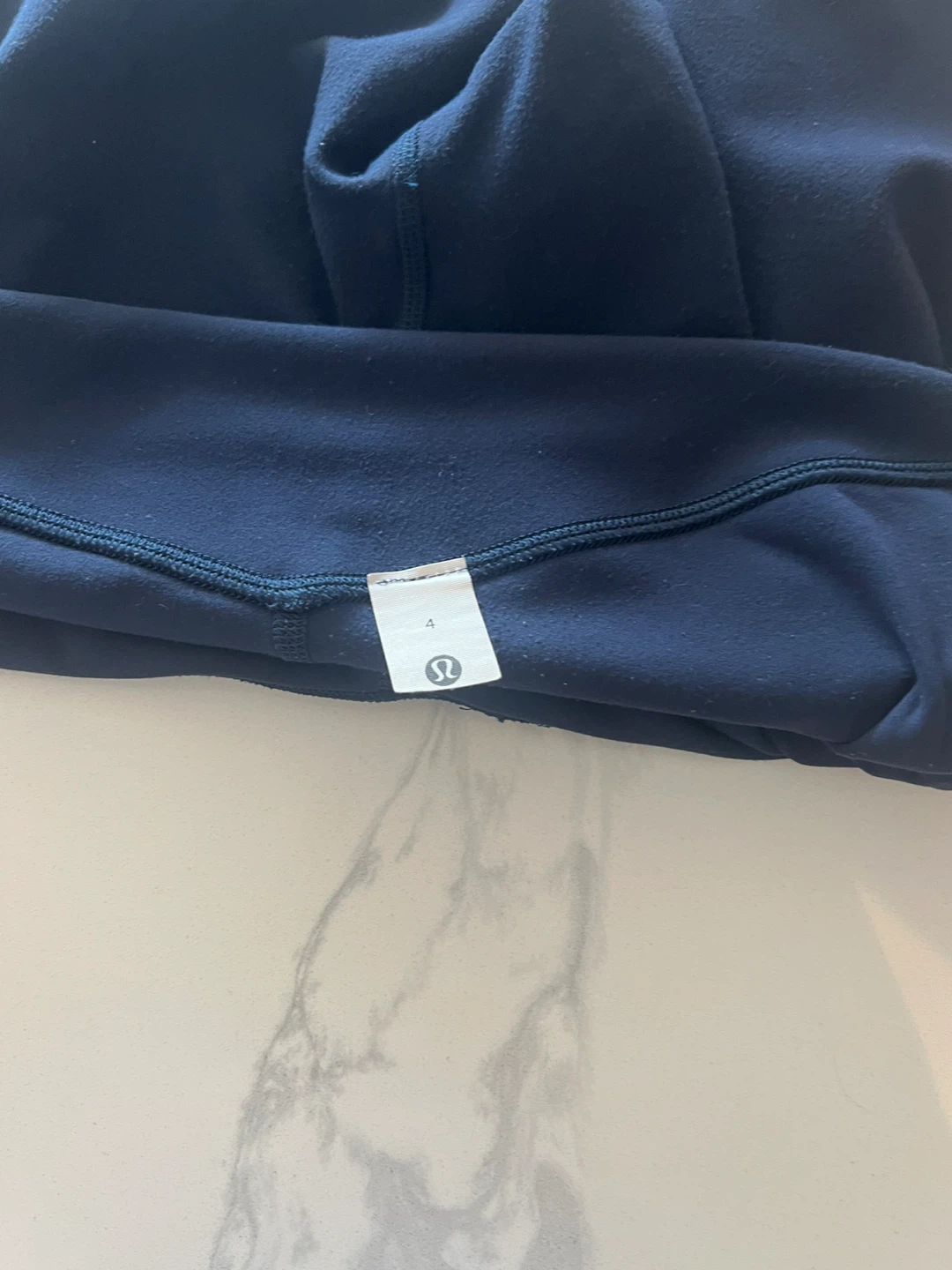 Lululemon Navy Align Shorts Size 4 - photo 3