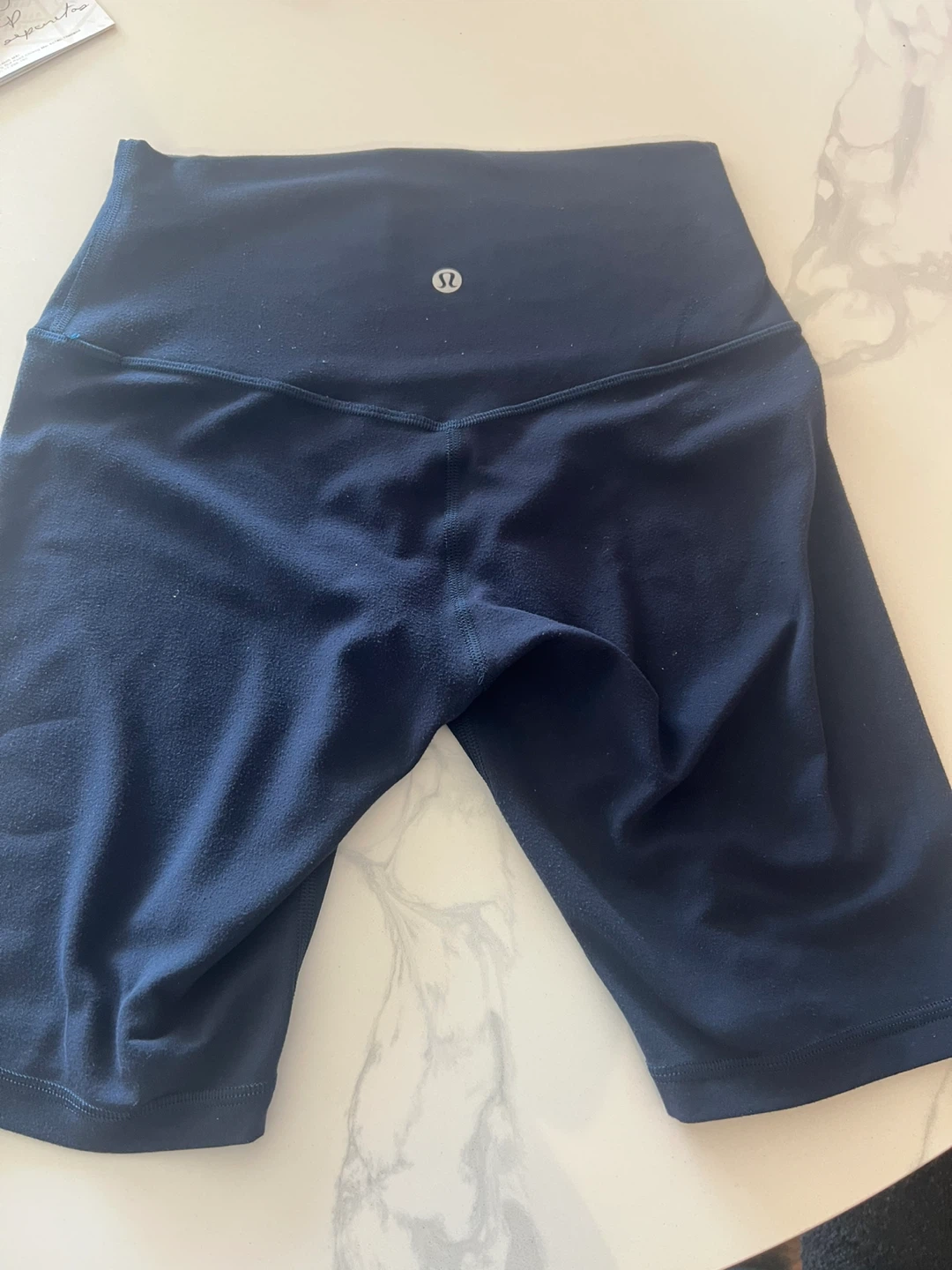 Lululemon Navy Align Shorts Size 4 - photo 2