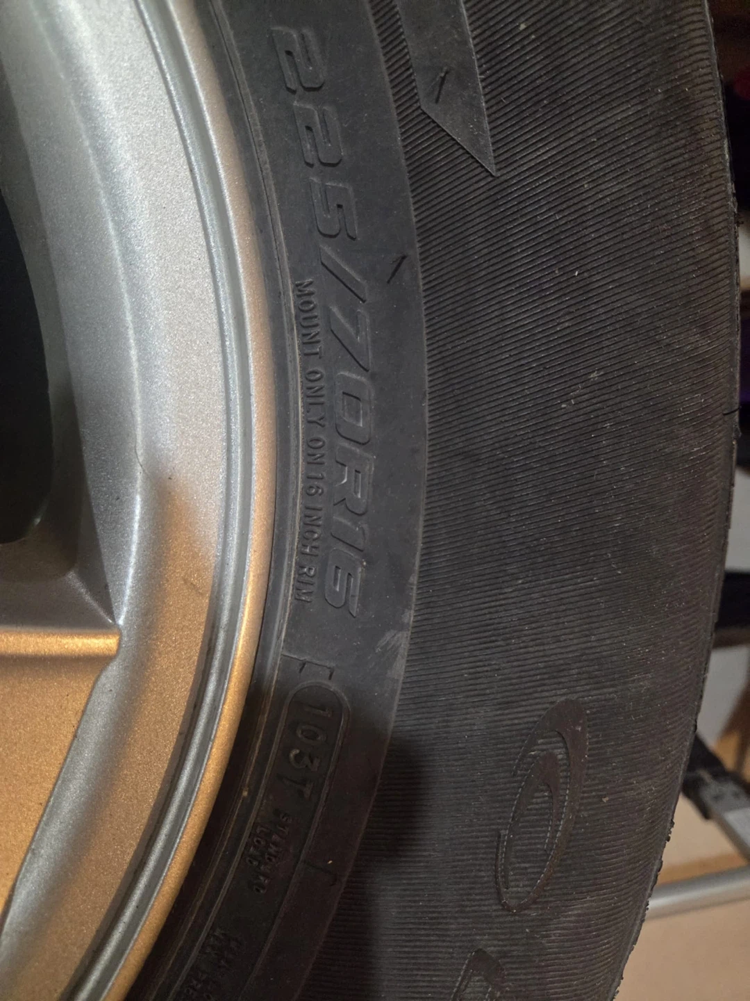 Santa Fe Tires and Rims Set(original) - photo 3