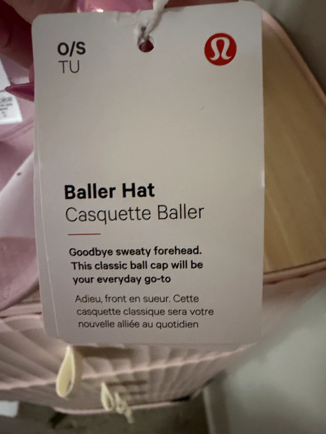 Lululemon Baller Hat O/S TU Pink - photo 2