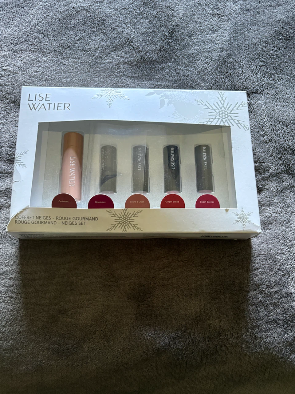 Lise Watier Rouge Gourmand Lipstick Set