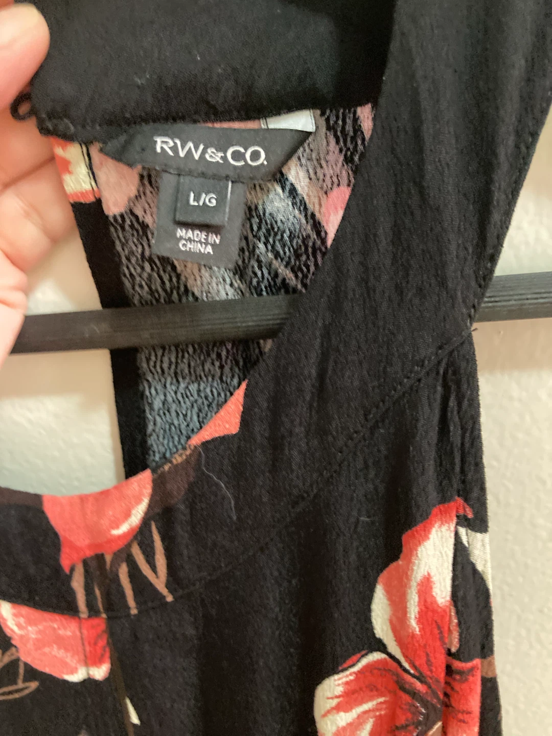 Flowery RW&Co. Jumpsuit Size L - photo 4