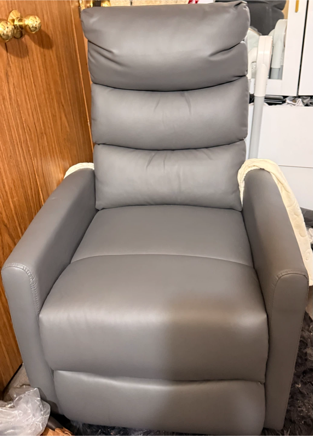 Gray Recliner Massage Chair