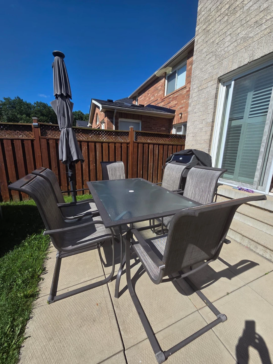 Patio Dining Set – 7 Piece Outdoor Table & Chairs