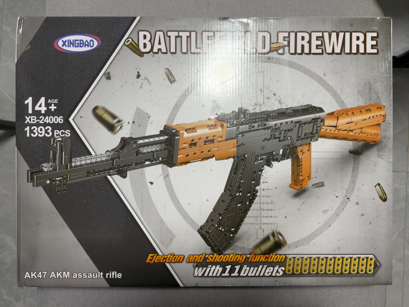 XingBao AK47 AKM Assault Rifle Building Blocks Set - photo 2