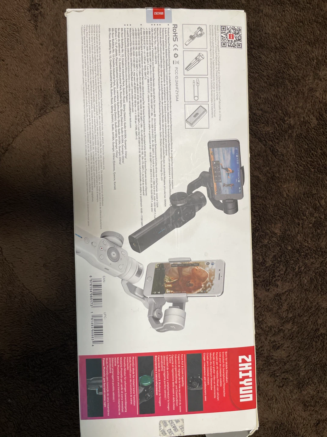 Zhiyun Smooth 4 Gimbal Stabilizer for Smartphones