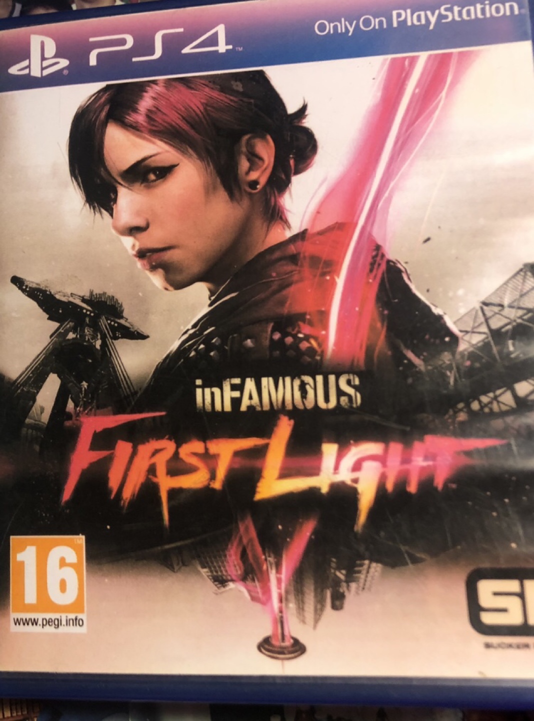 Rare ps4 inFAMOUS First Light Video Game