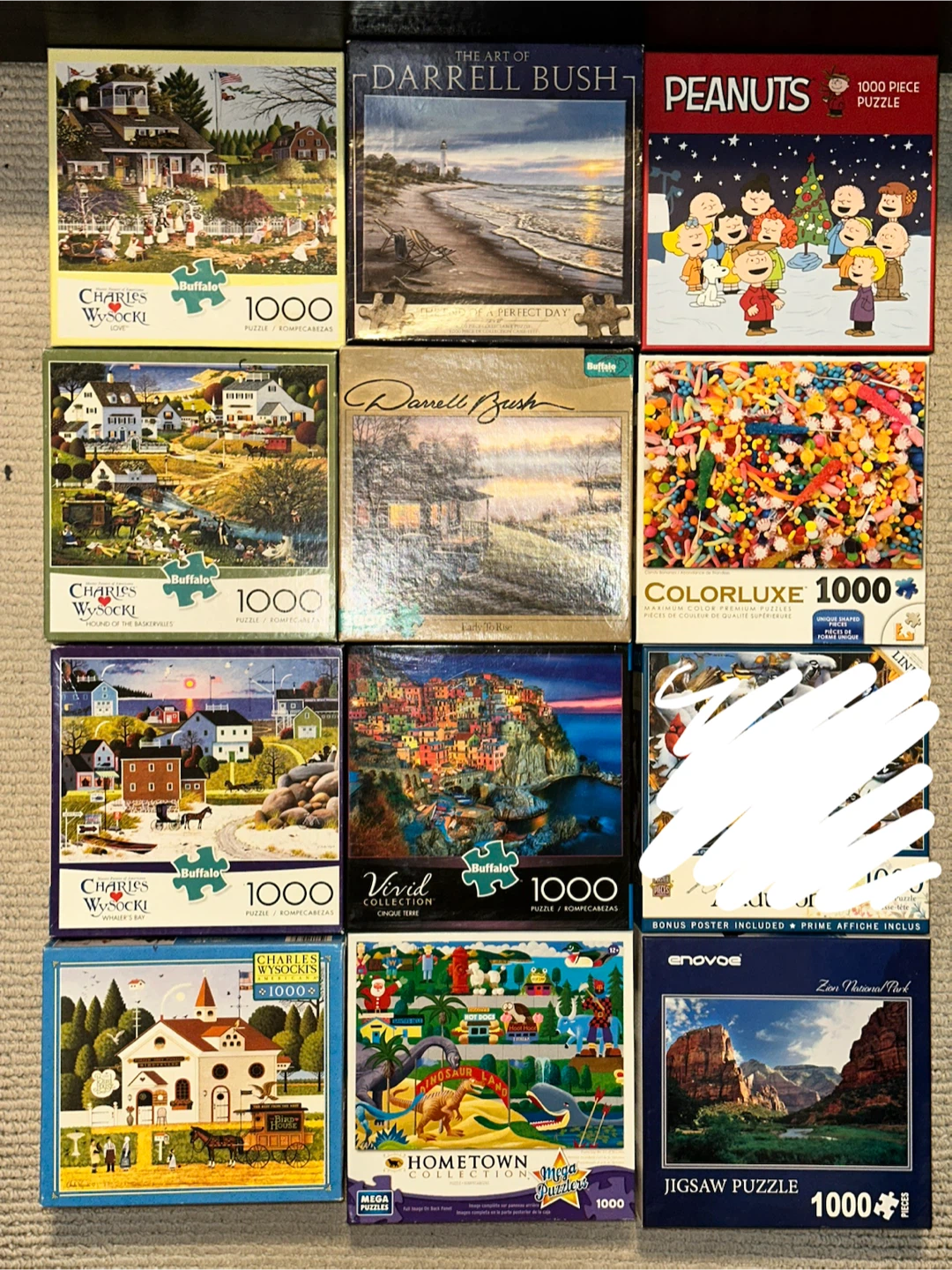 1000 Piece Puzzles