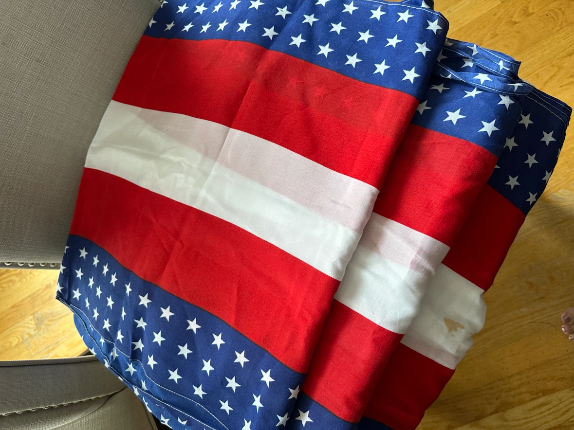 American Flag Themed decoration