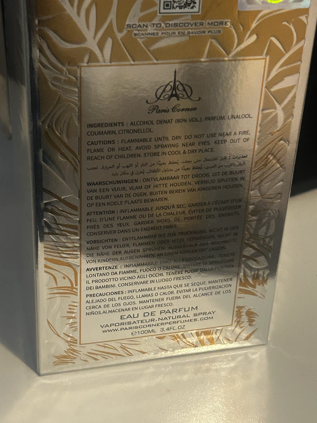Paris Corner Khair Felicity Eau de Parfum 100ml - photo 2