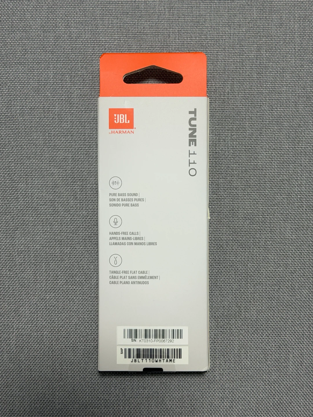 JBL Tune 110 Earbuds - photo 2