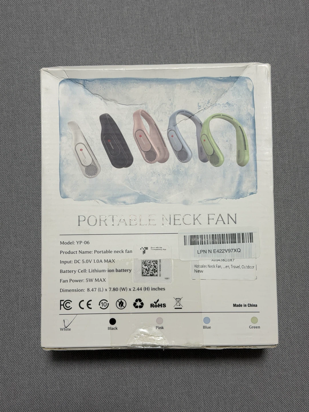 Hotsales Bladeless Portable Neck Fan - photo 2