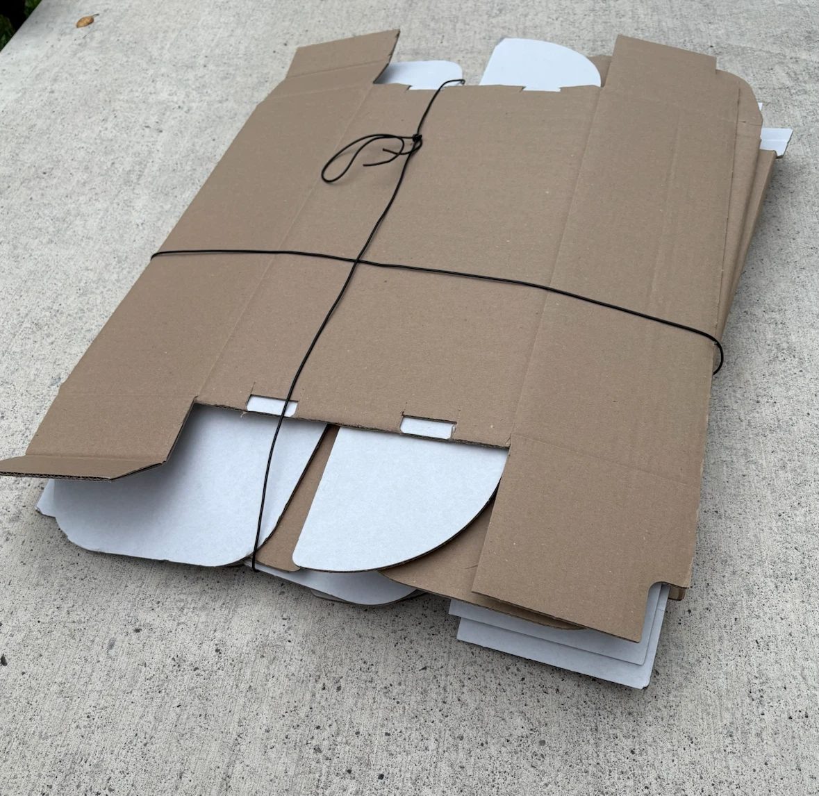 4 Cardboard Shipping Boxes