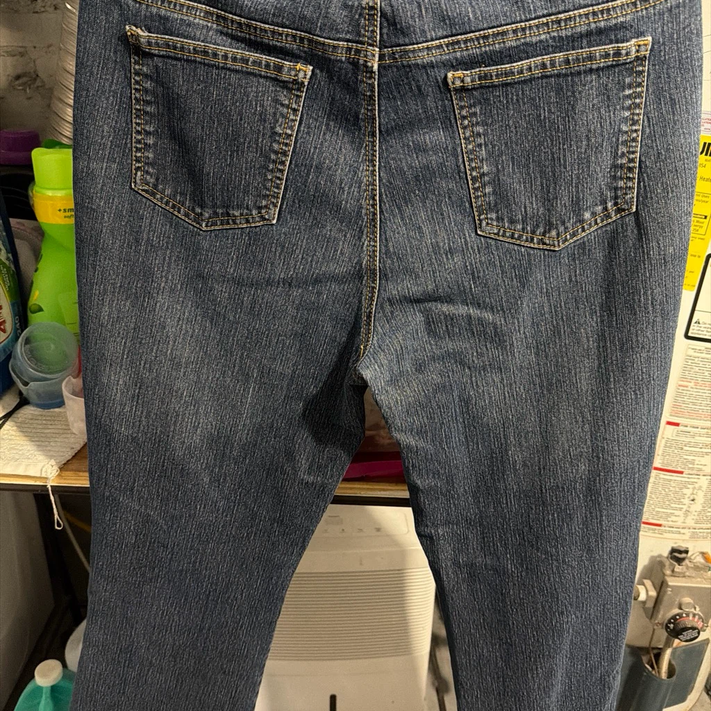 Relativity Women's Blue Denim Jeans Size 12 - photo 2
