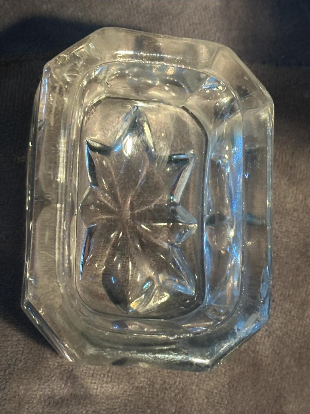 Antique glass stamp moistener - photo 3