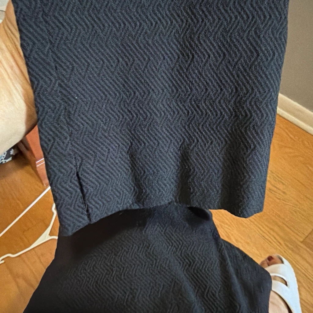 Erica Taylor Black Textured Pants - photo 4