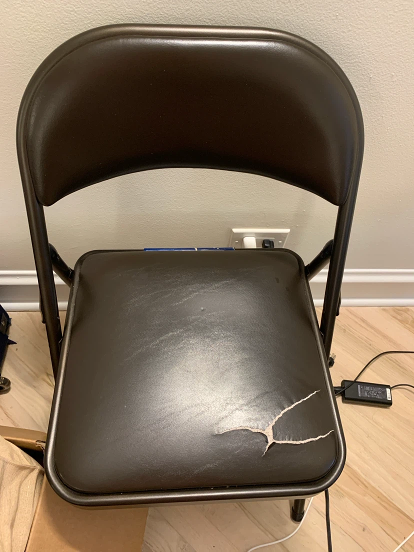 Brown Folding Chair
