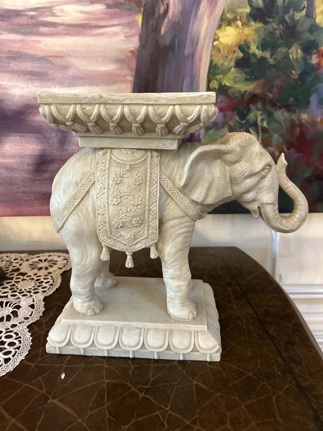 Elephant Pedestal Stand