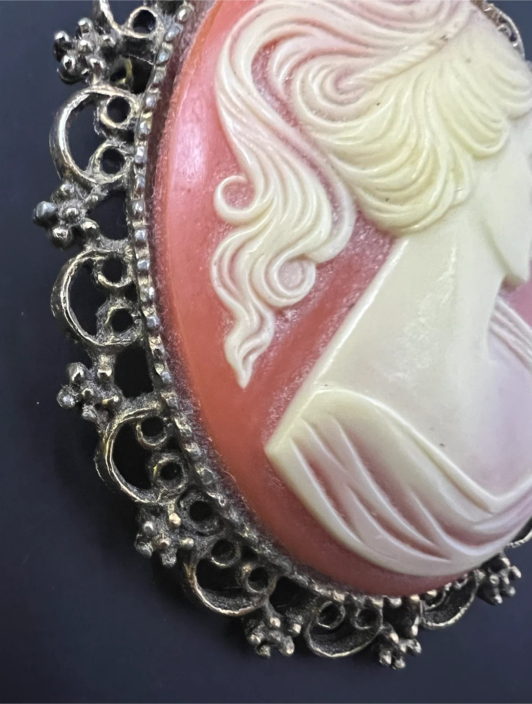 Vintage Cameo Brooch/Pendant - photo 5