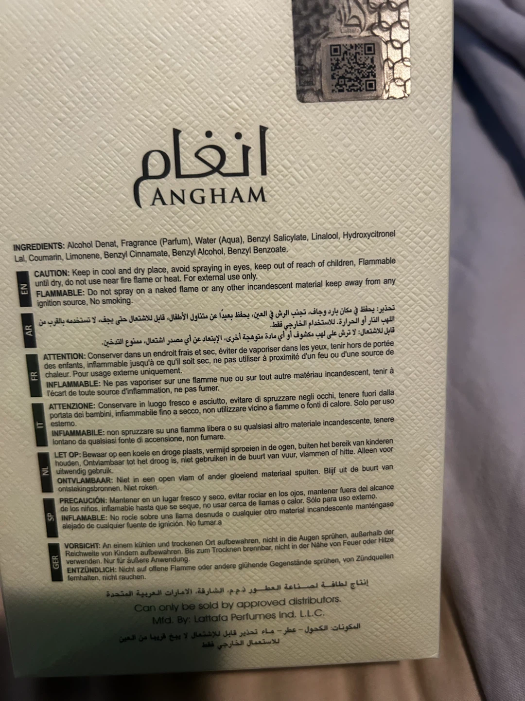 Lattafa Angham Eau de Parfum 100ml - photo 2