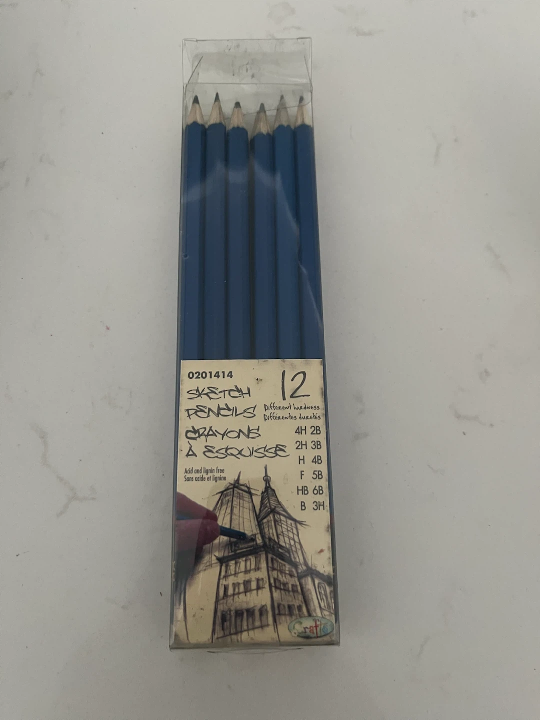 12pc Sketch Pencils