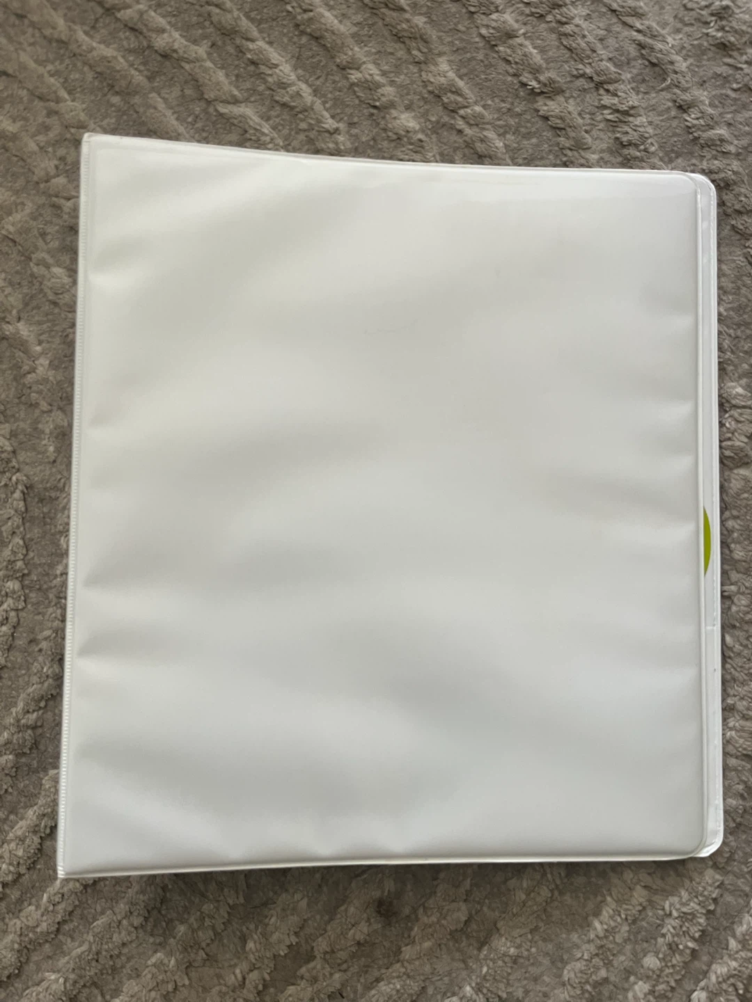 Simply 1.5 Inch White Binder