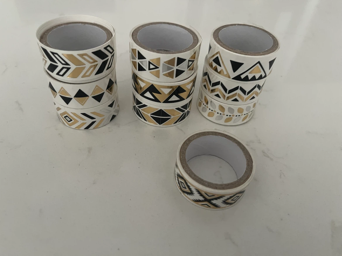 Set of geometric tattoos. New