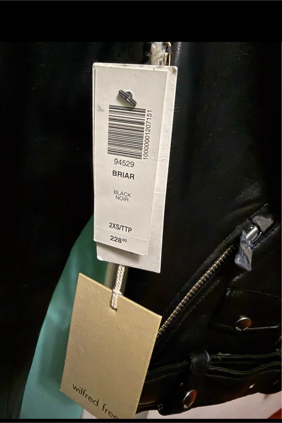 Wilfred Leather Moto Jacket - photo 2
