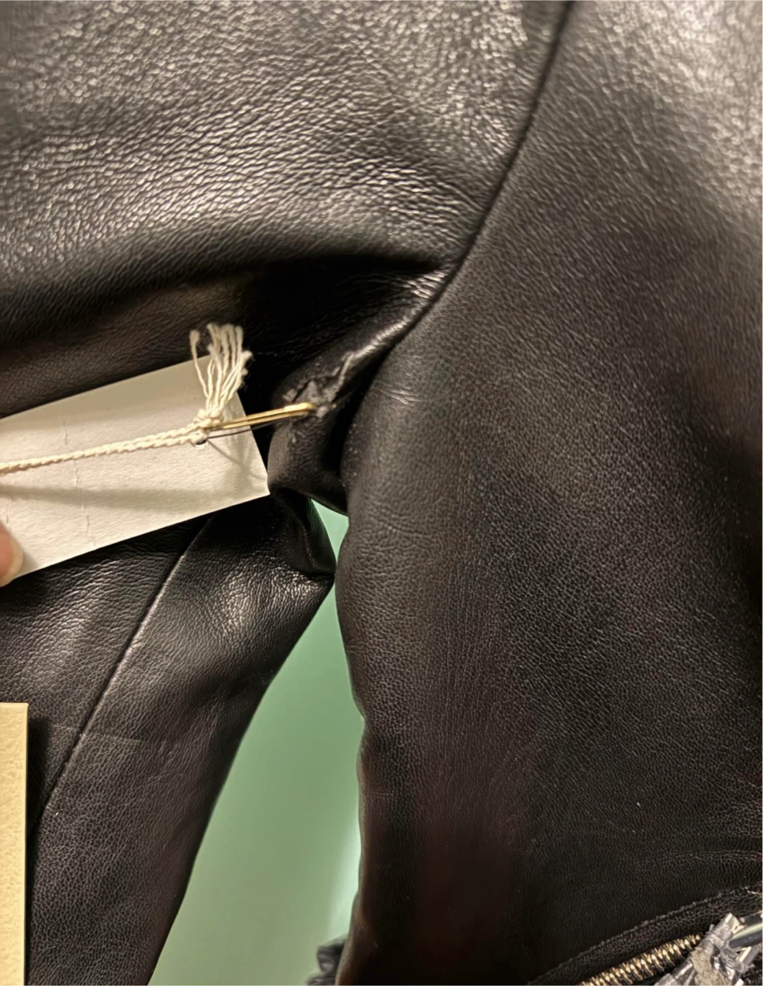 Wilfred Leather Moto Jacket - photo 3