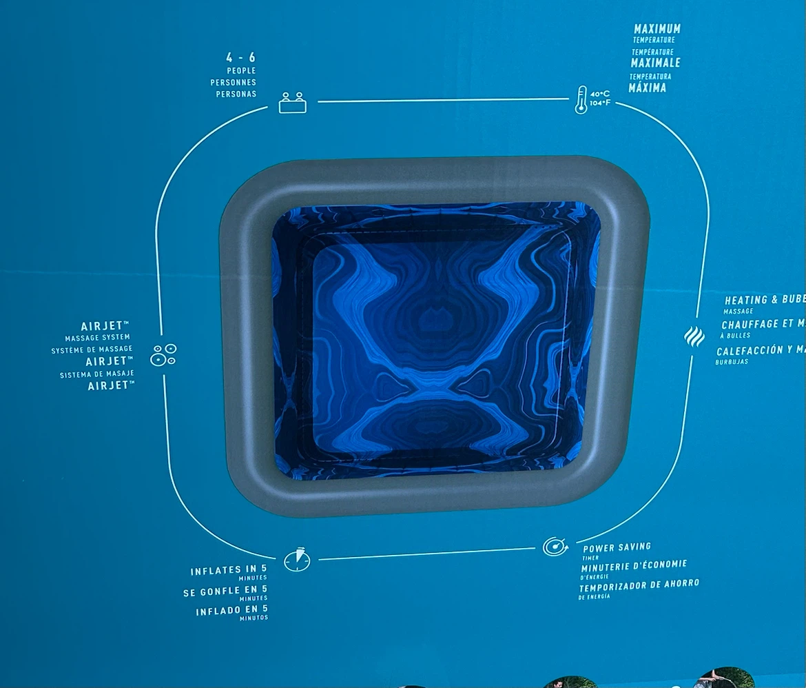 Saluspa Coronado 6-Person Inflatable Hot Tub - photo 2
