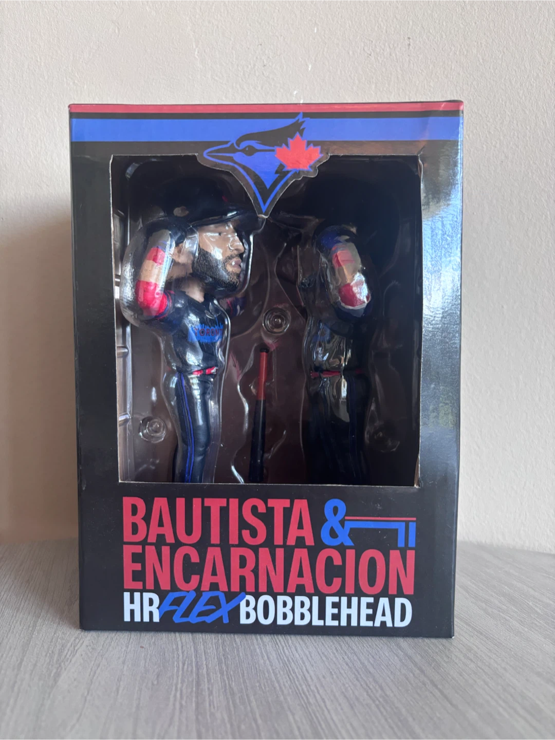 Toronto Blue Jays Bautista & Encarnacion HR Flex Bobblehead