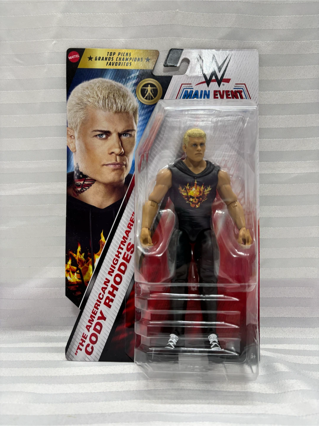 WWE Main Event Cody Rhodes "The American Nightmare" Figure