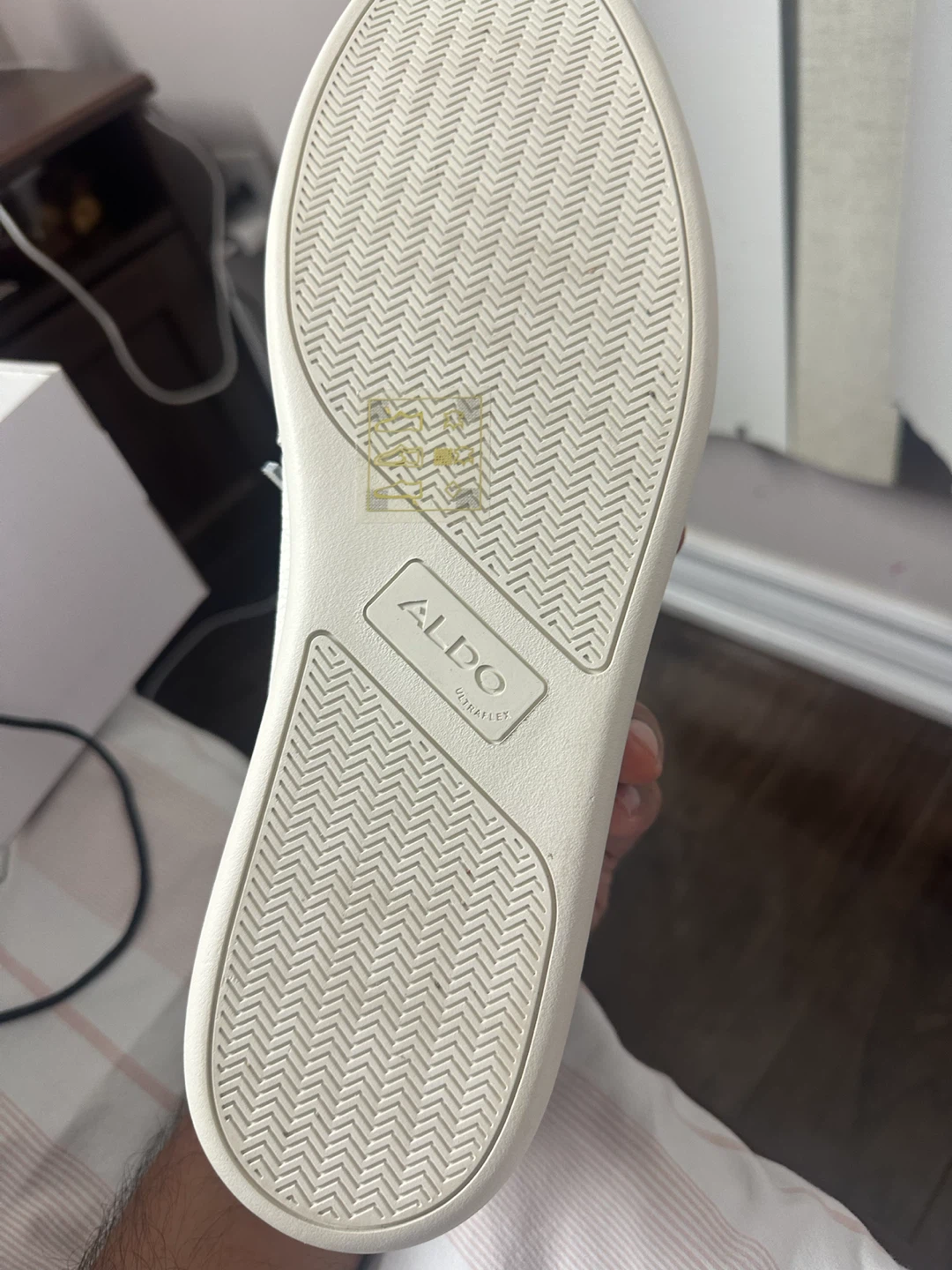 White Aldo Loafers - photo 3