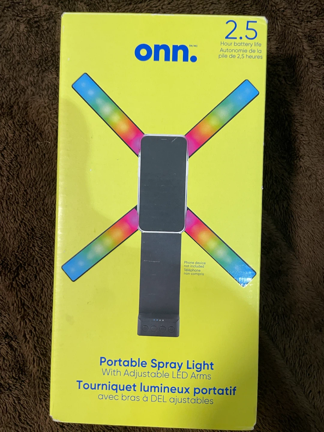 Onn. Portable LED Ring Light with Adjustable Arms - photo 5