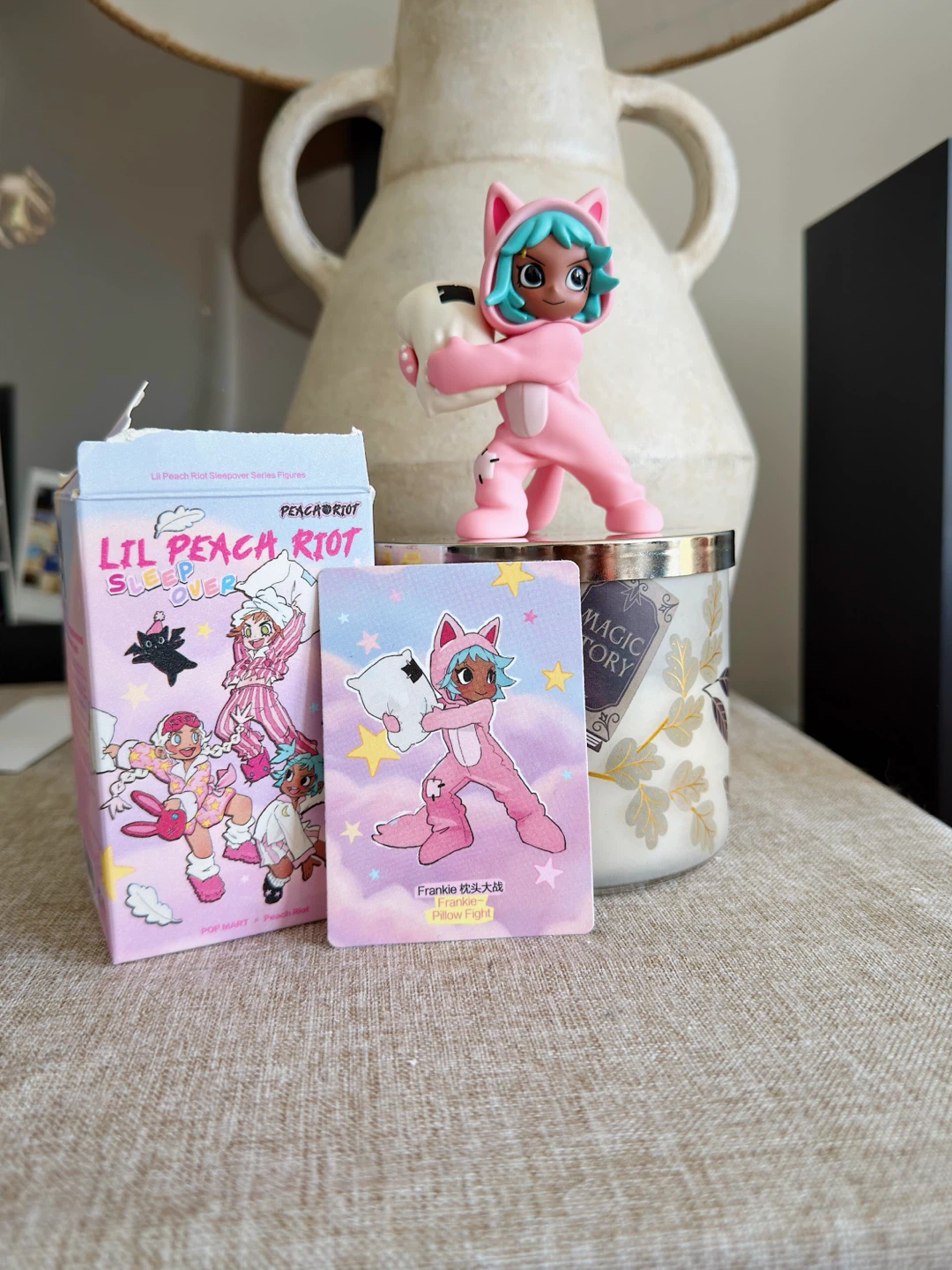 POP MART Lil Peach Riot Sleepover Frankie Figure