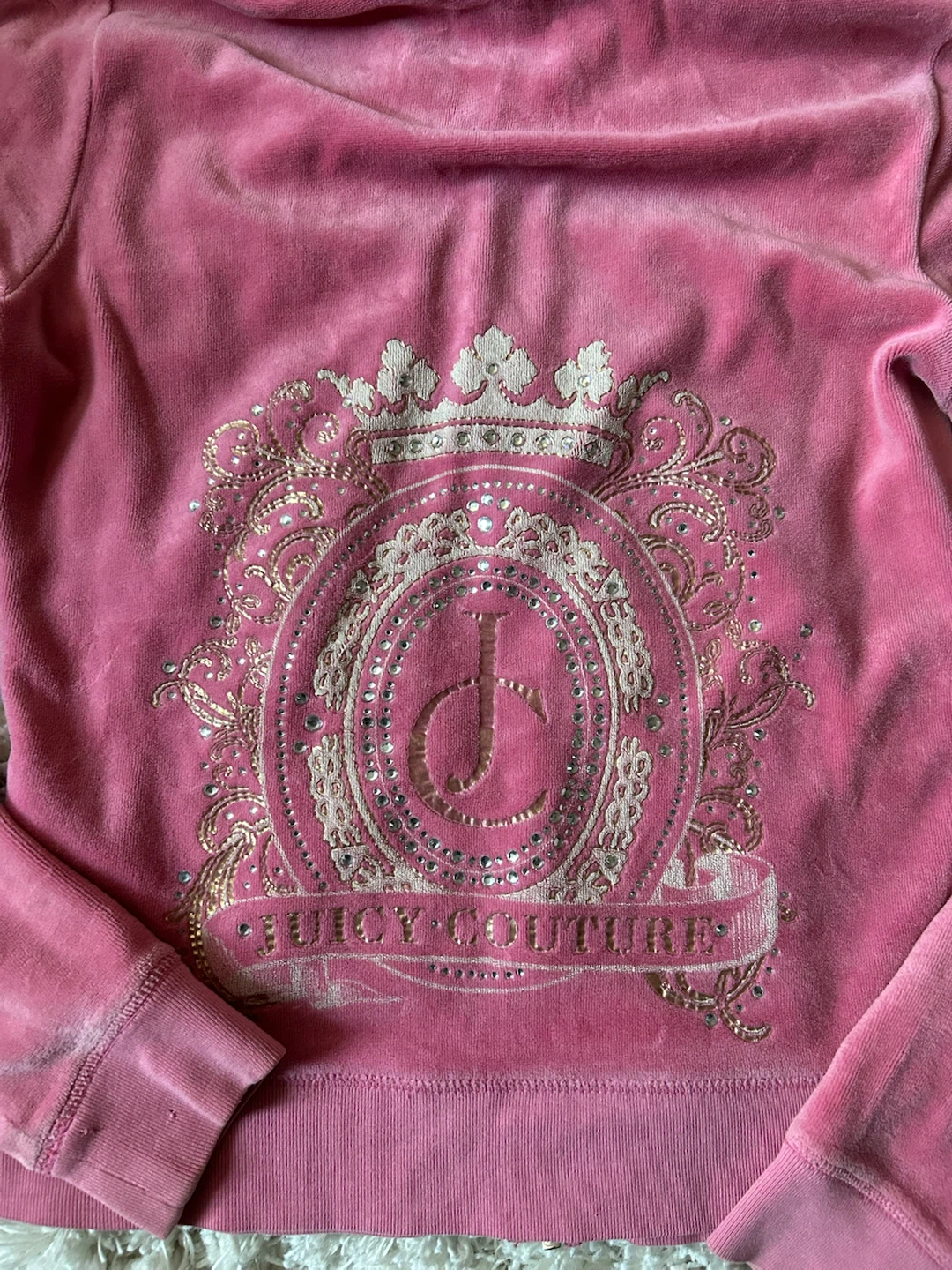 Juicy Vintage Pink Velour Set - photo 3