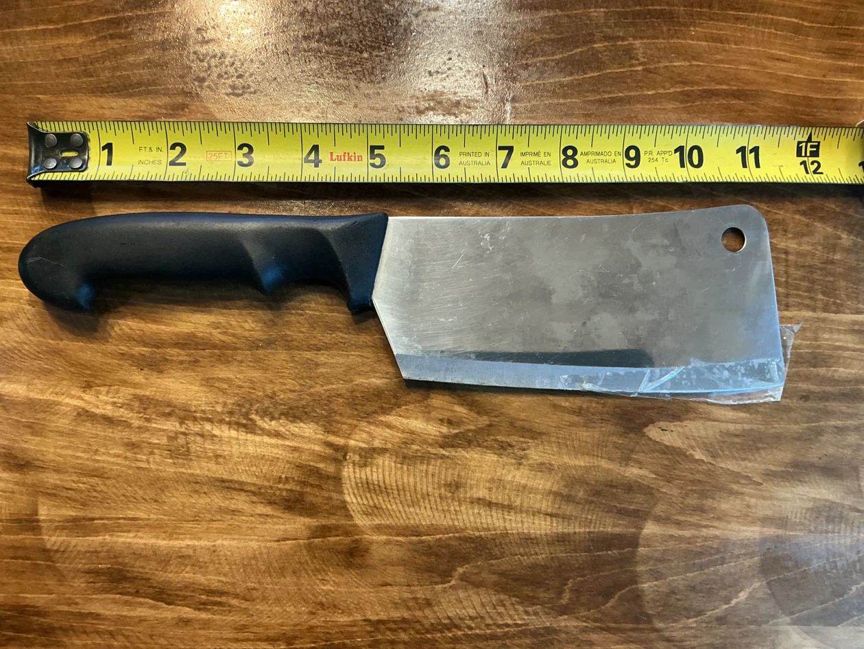 Cobra Japanese Stainless Steel Meat Cleaver