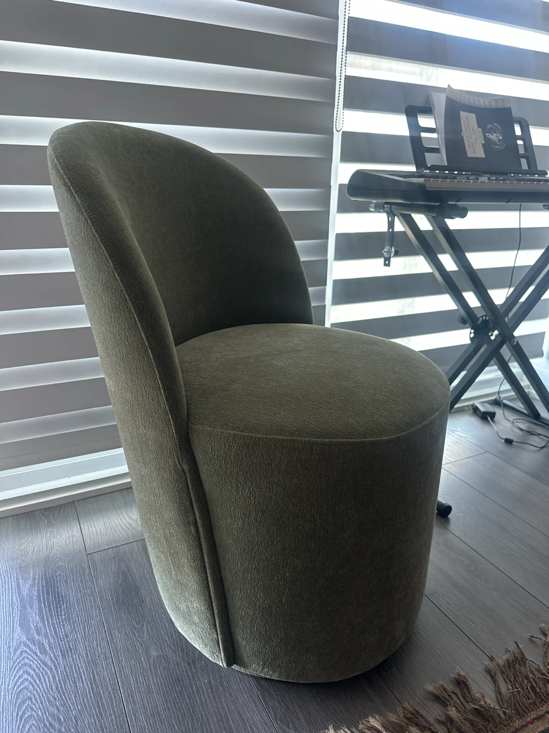 Olive Green Accent Chair