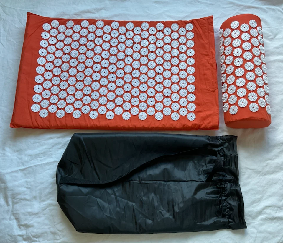 ProsourceFit Acupressure Mat and Pillow Set - Orange - photo 2