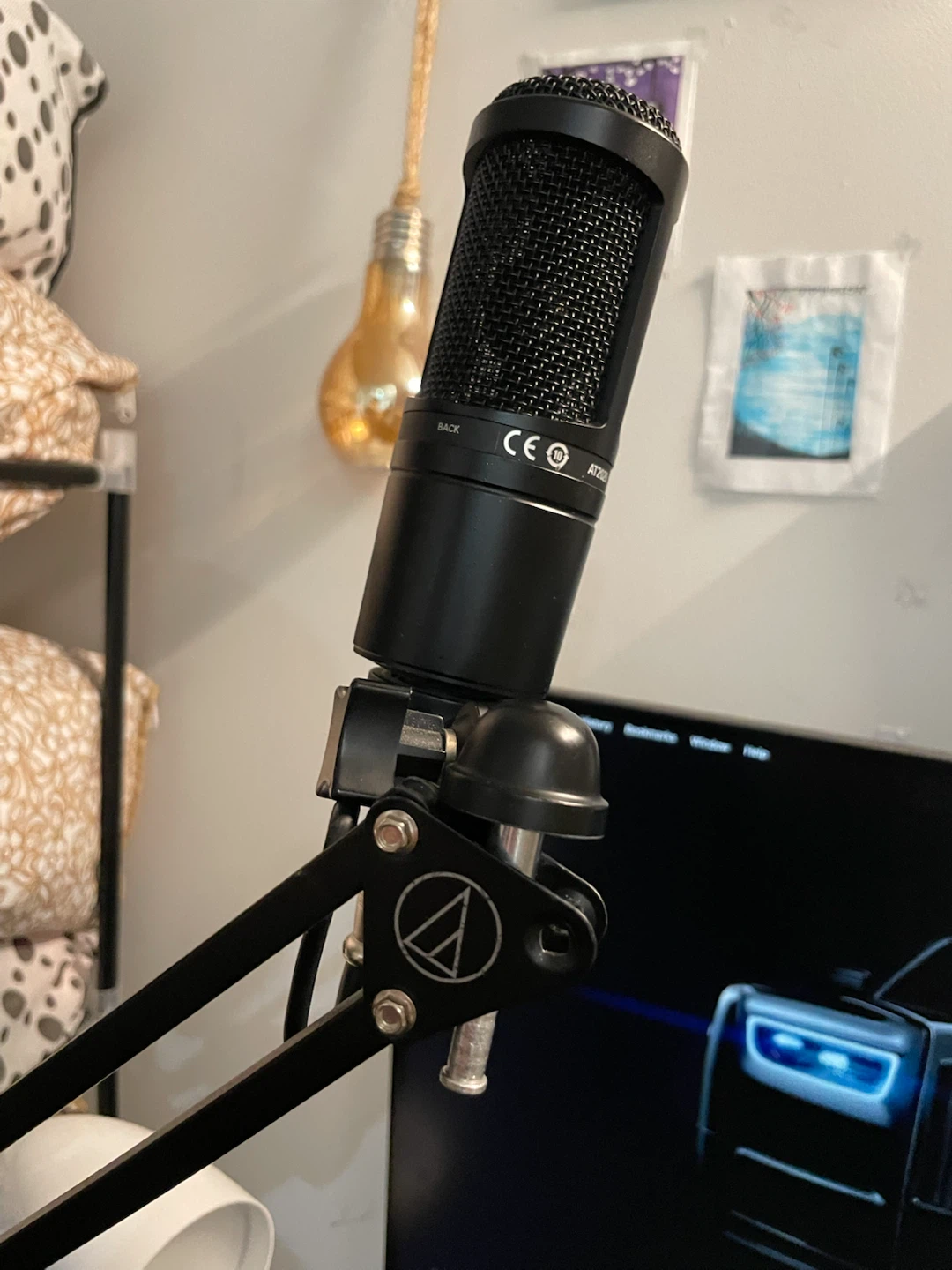 Audio-Technica Microphone with Boom Arm