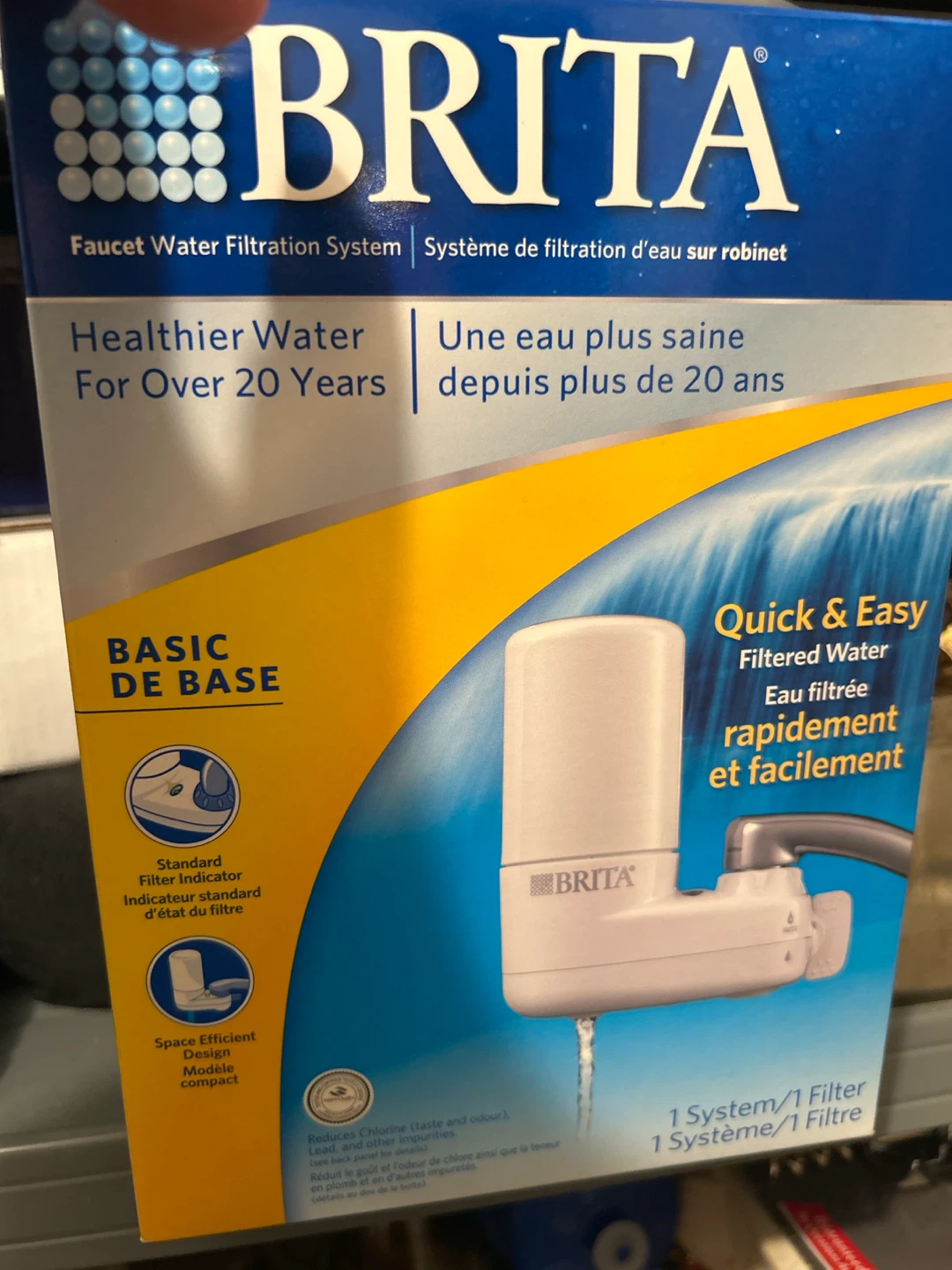 Brand new Brita Basic Faucet Water Filtration System