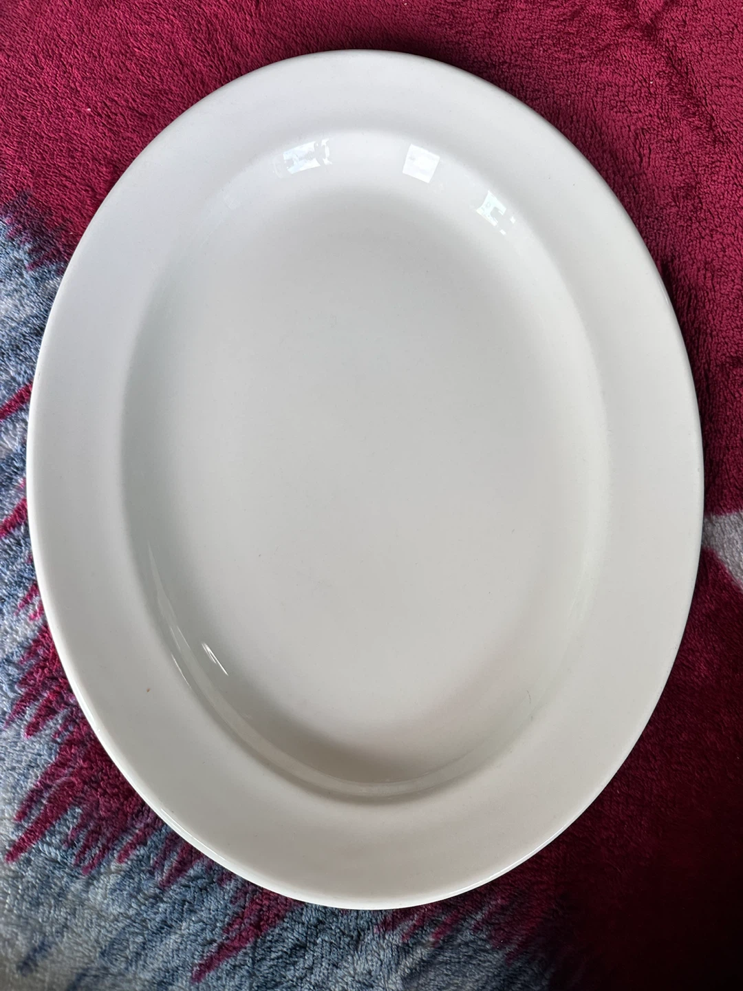 White Dinner Plate