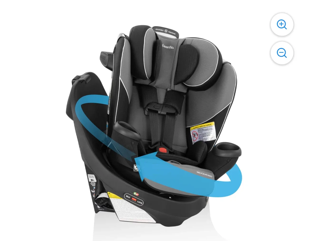 Evenflo Revolve360 All-in-One Car Seat