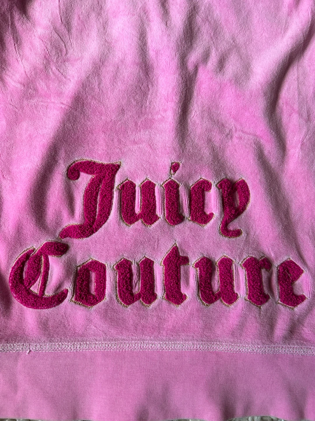 Juicy Couture Pink Velour Hoodie - photo 2