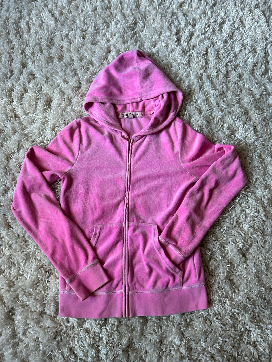 Juicy Couture Pink Velour Hoodie - photo 3