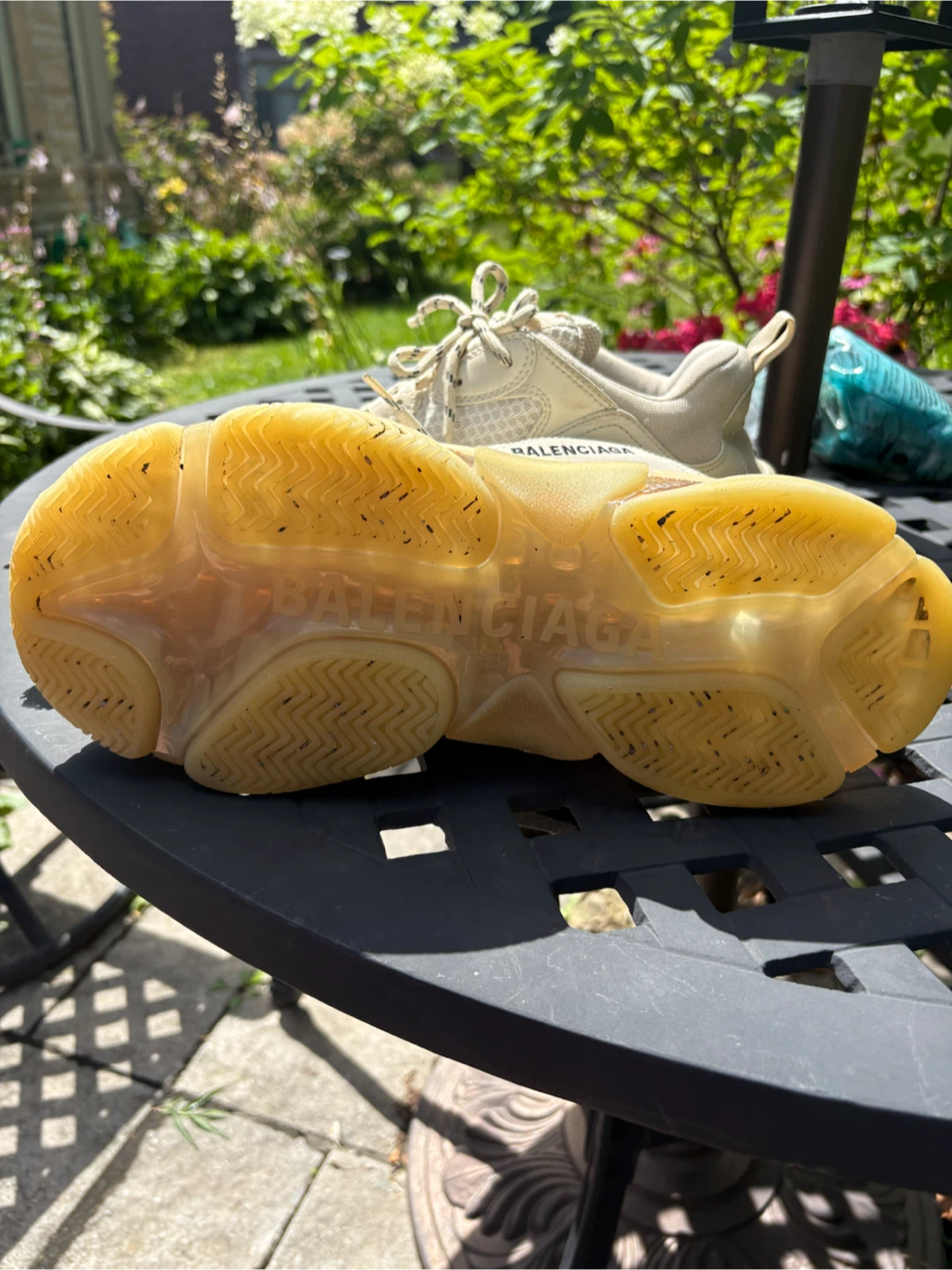 Balenciaga Triple S Sneakers Size 9 - photo 2