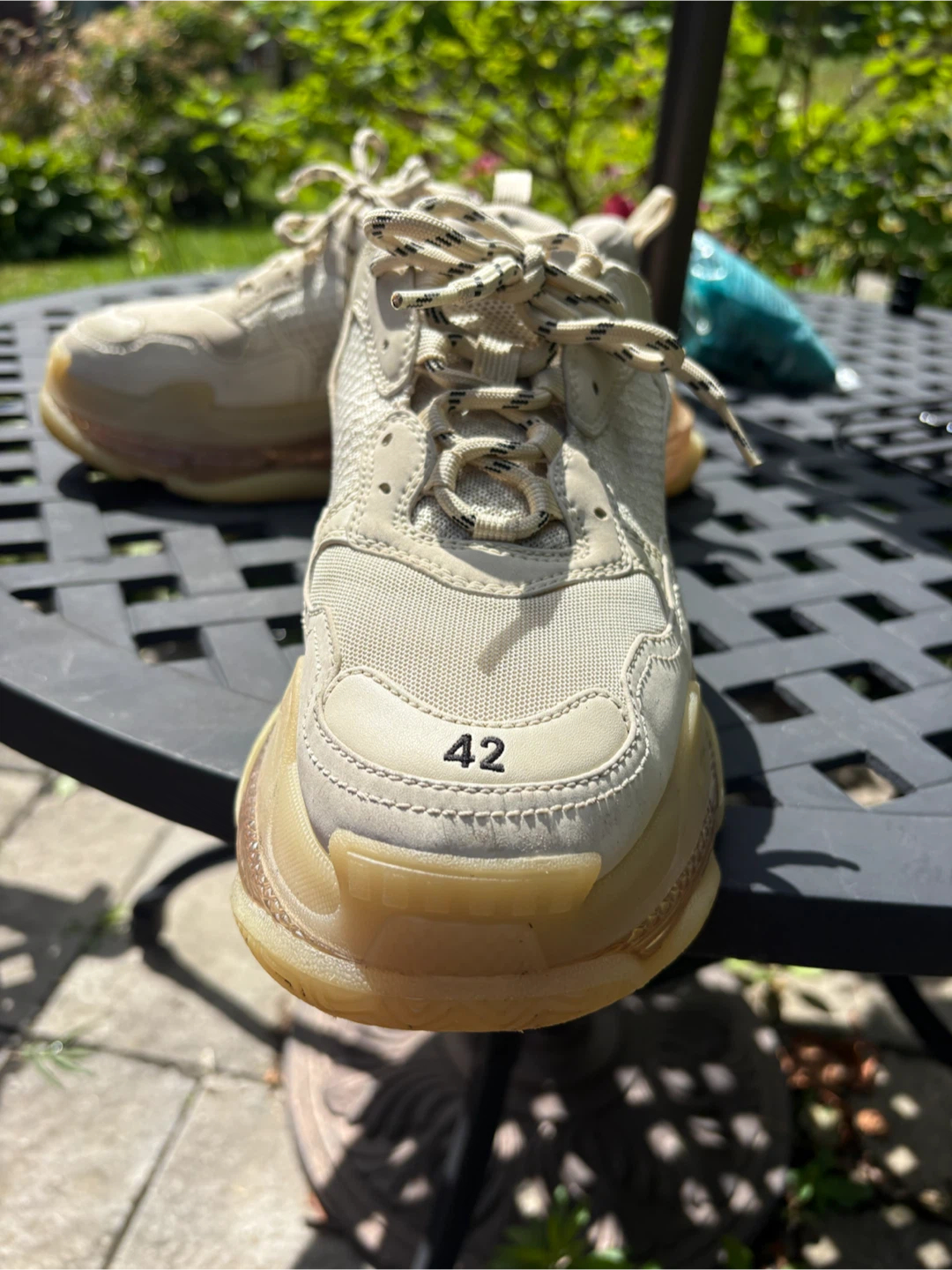 Balenciaga Triple S Sneakers Size 9 - photo 4